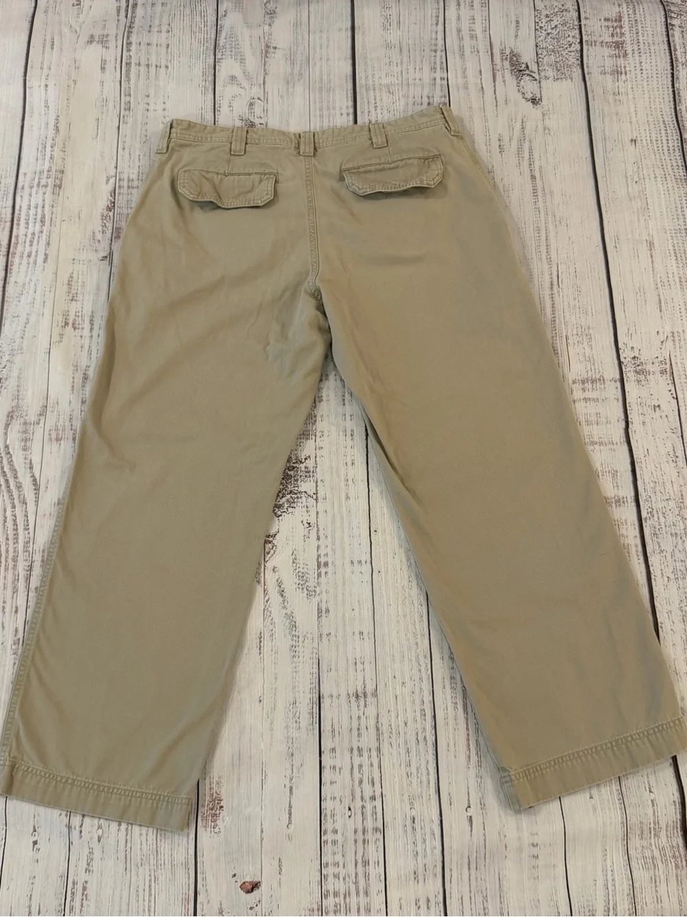 Vintage Lee Dungarees Can’t Bust’em Men’s 36X30 Tank Khaki Chino Pants 90s Y2K